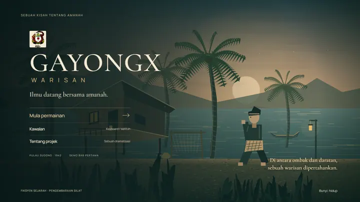 Pratonton Game GayongX: WARISAN