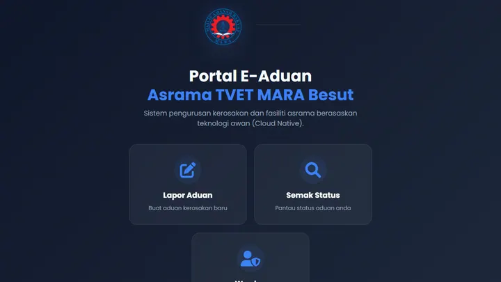 Pratonton Sistem Aduan Asrama IKM Besut